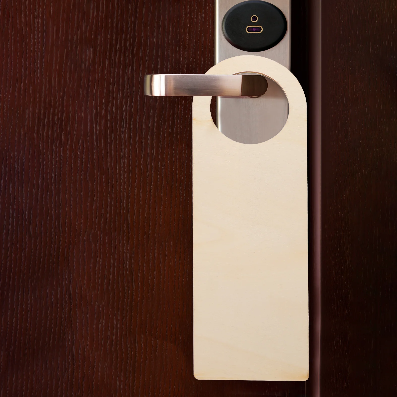 

12pcs Wooden Door Hangers Crafts Unfinished Door Hanging Pendants Lightweight For Diy School Party Activities Handicrafts