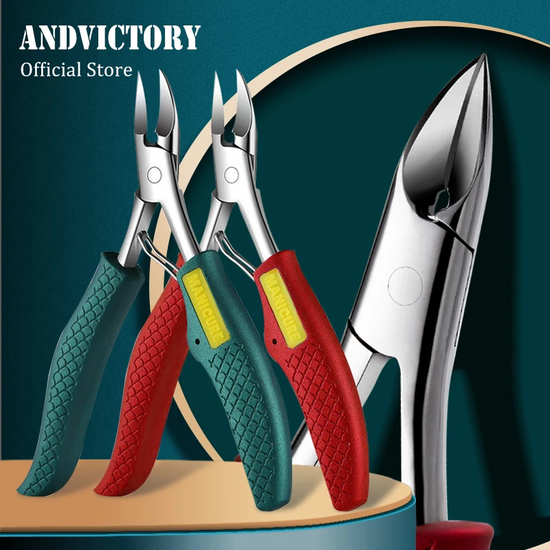 

1Pcs Professional Toenail Clippers For Thick Ingrown Nails Wide Opening Non-Slip Long Handle Toenail Cutter Trimmers