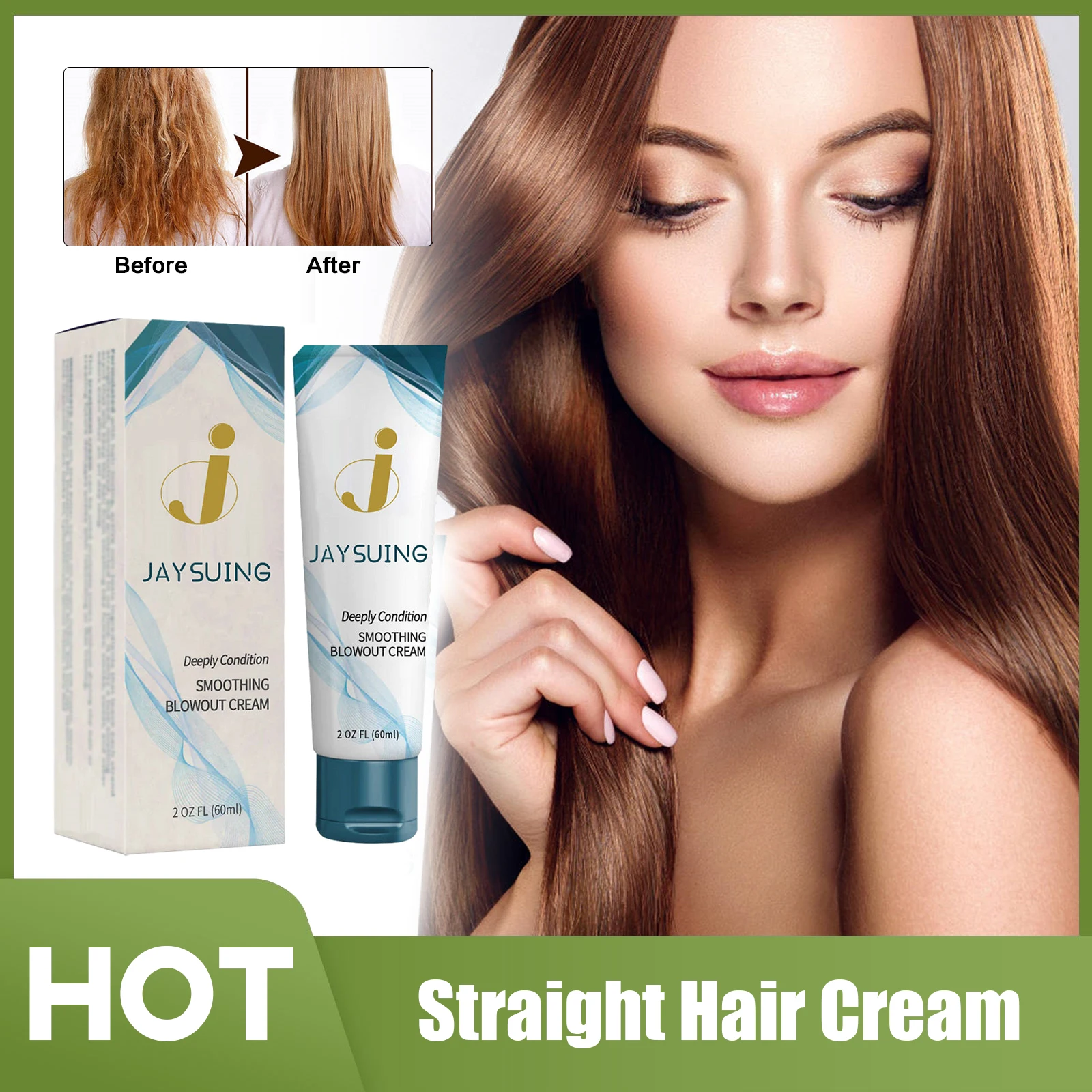 

Straightening Hair Cream Nourishing Frizzy Hairs Treatment Repair Damaged Keratin Smoothing Curly Professional Soften Hair Cream