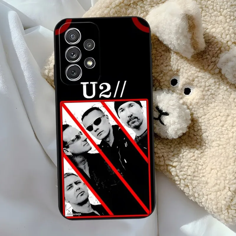 U2 Band Rock Phone Case For Samsung Galaxy S21 S20 S30 S23 S22 Ultra Fe S10 S8 S9 Note 20 10 Pro Plus Back Cover