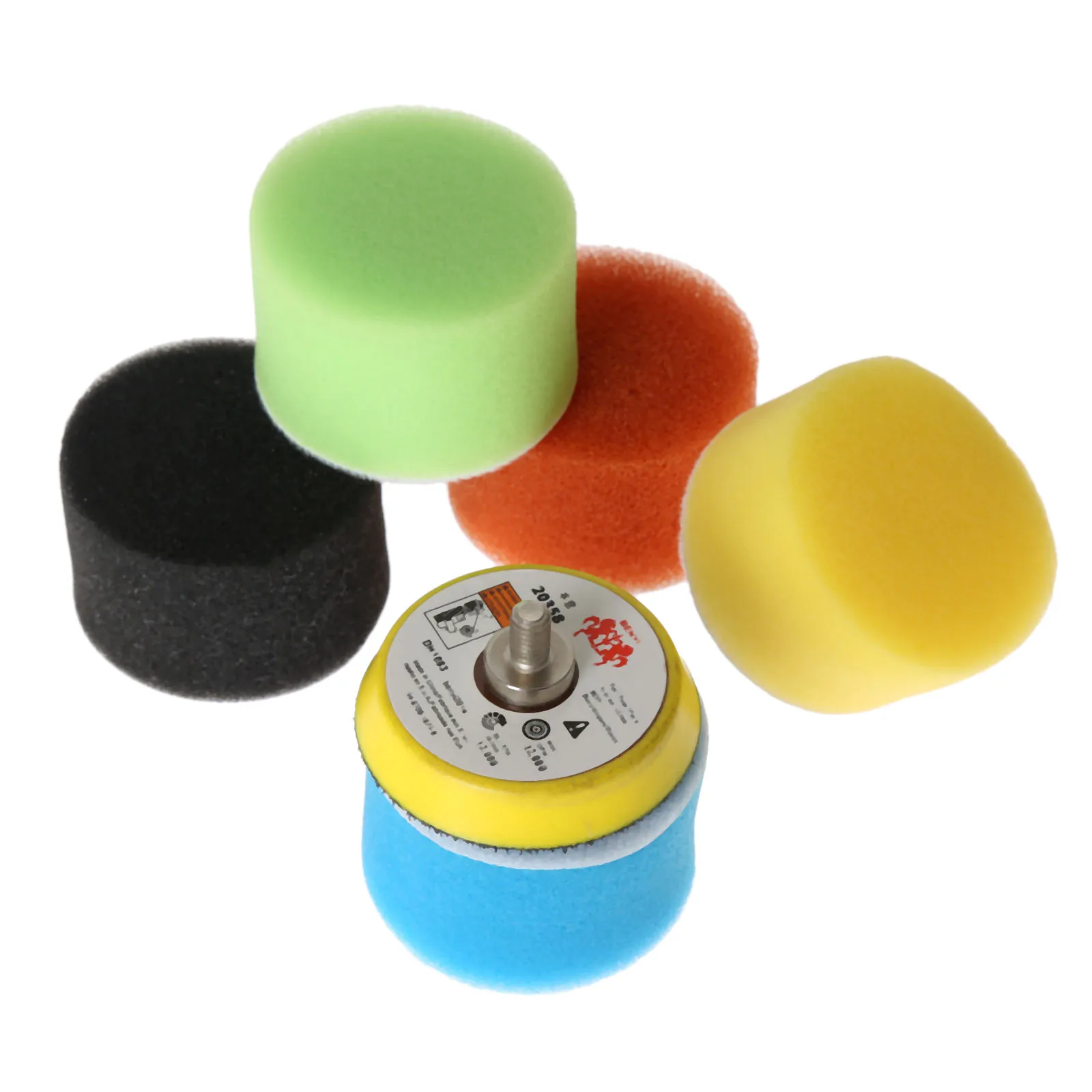 Imagem -06 - Dreld 16 Peças Polegada 50 mm Polidor Polimento Almofada Kit para Carro Polidor de Cera Amortecedor Carro Polimento Ferramenta Mão para Dremel Ferramenta Rotativa