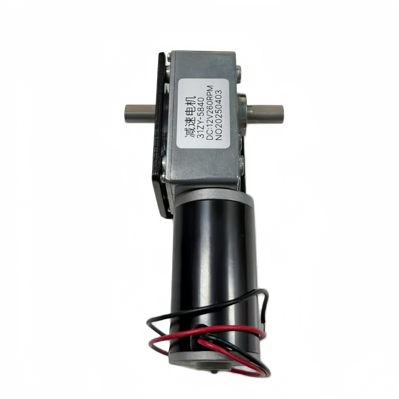 Equipped with a bracket, a turbine gear-wheeled direct current gear motor, with low noise and high torque of 5840