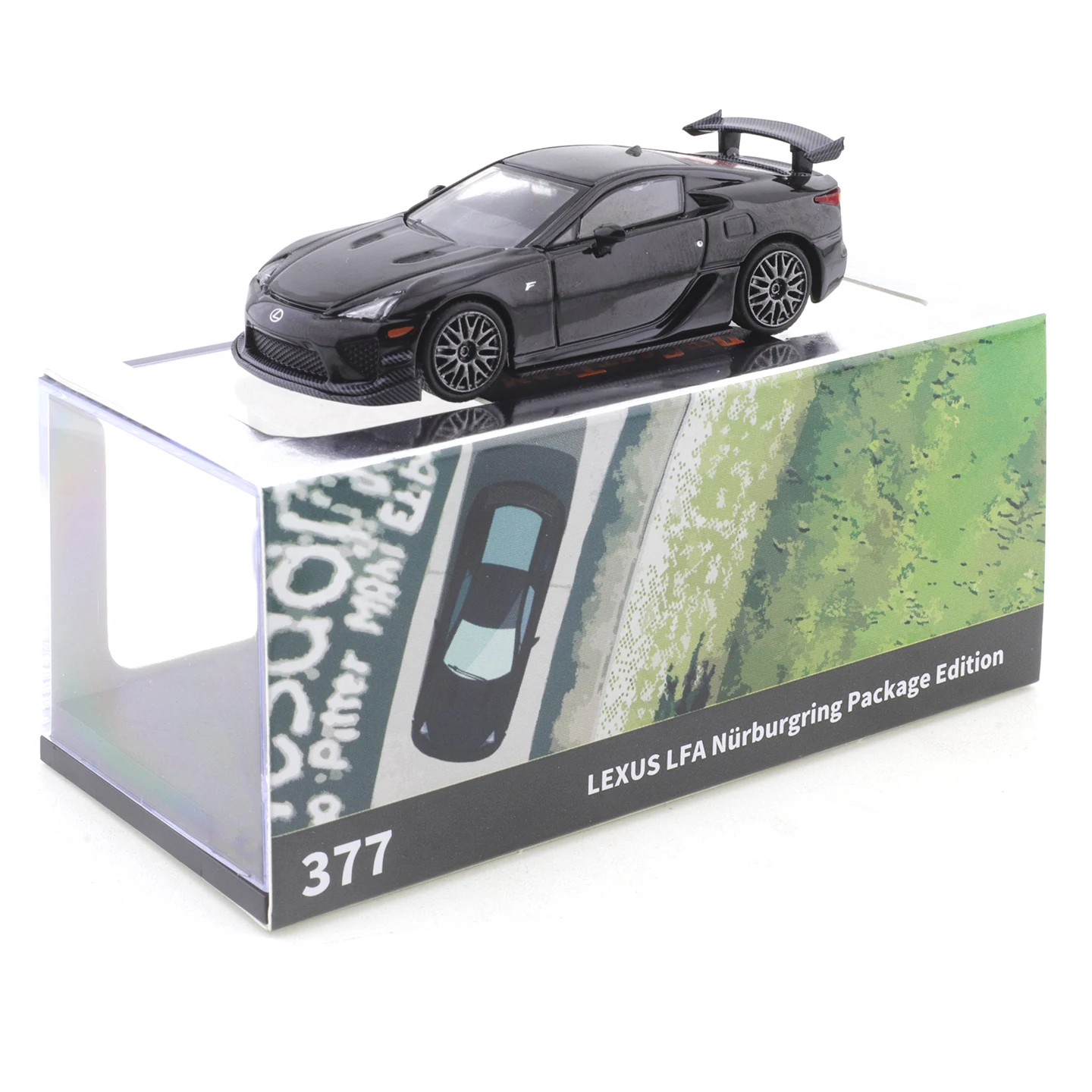 DCT 1/64 Lexus LFA Sports Diecast Automotive Model Ornaments Cas