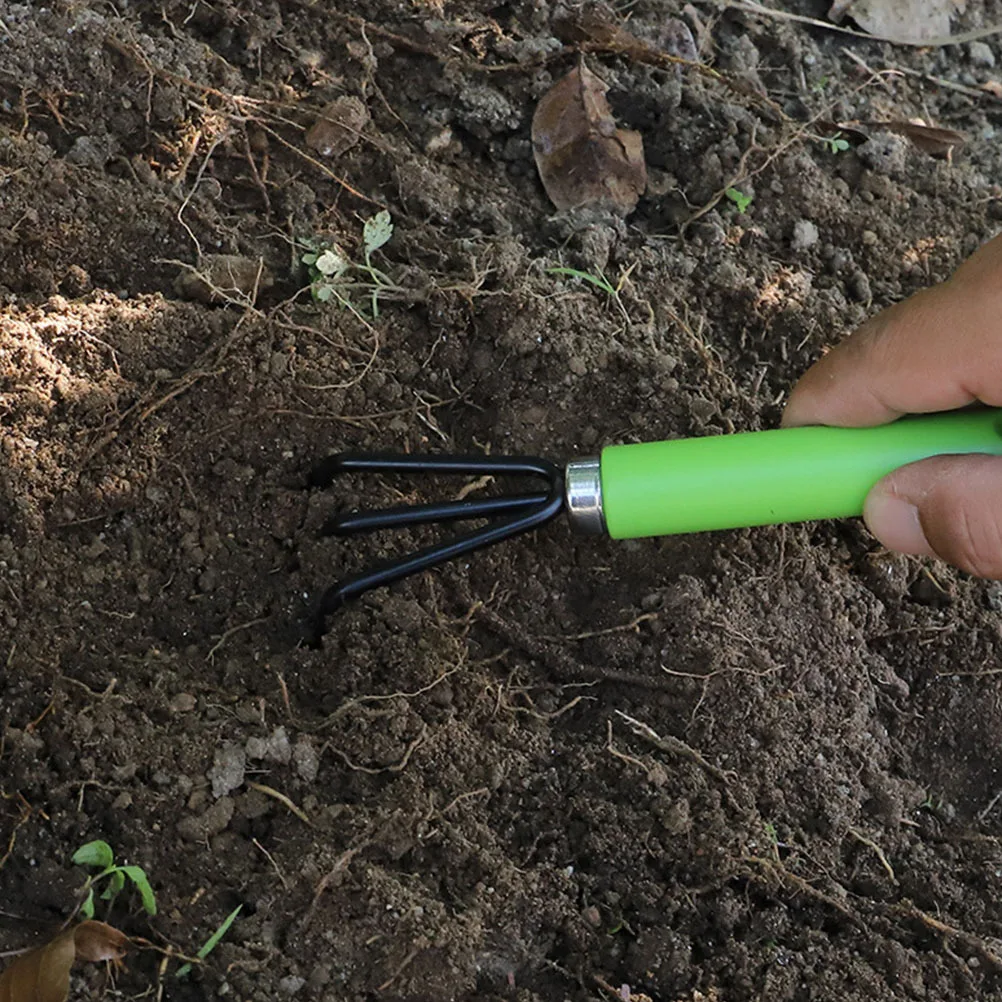 1 مجموعة طقم أدوات الحدائق الفولاذ المقاوم للصدأ مقبض بلاستيكي مجموعة زراعة صغيرة للنباتات الداخلية بونساي زرع أداة إزالة الأعشاب الضارة