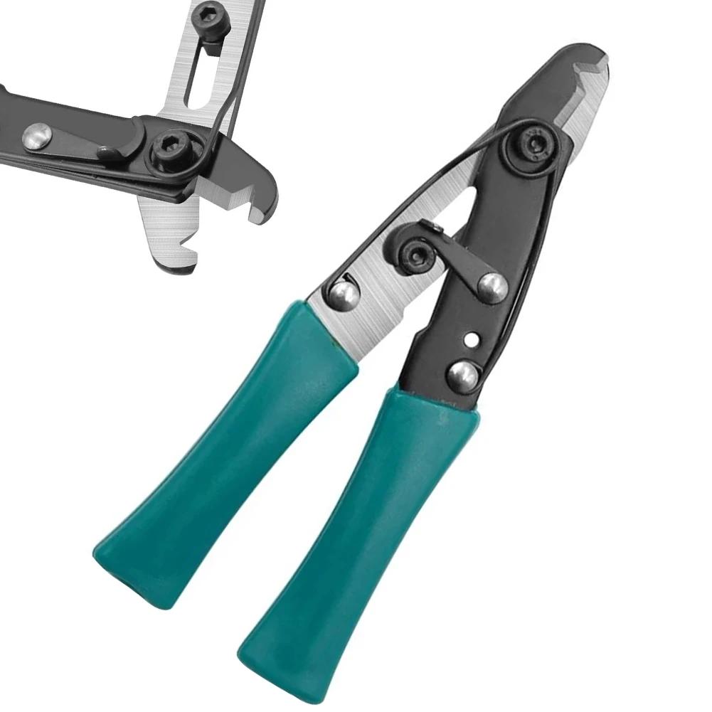 Alicate de corte de cobre, cortador de tubo capilar, tesoura de tubo de refrigeração para ar condicionado, manutenção de geladeira, 1 peça