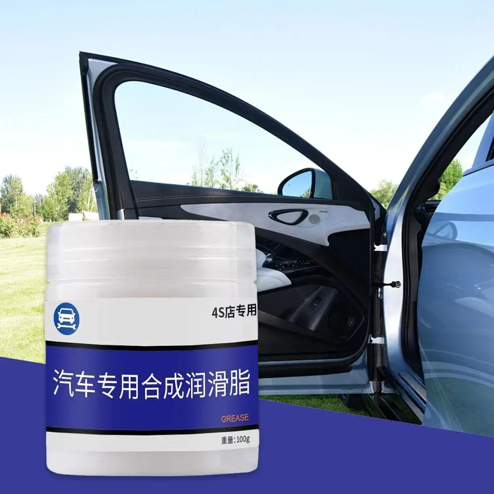 100g Auto Grease High Temp Resistant Axle Grease Leakproof Long-lasting Lubricant Dustproof Brake Car Rustproof Grease O6g3