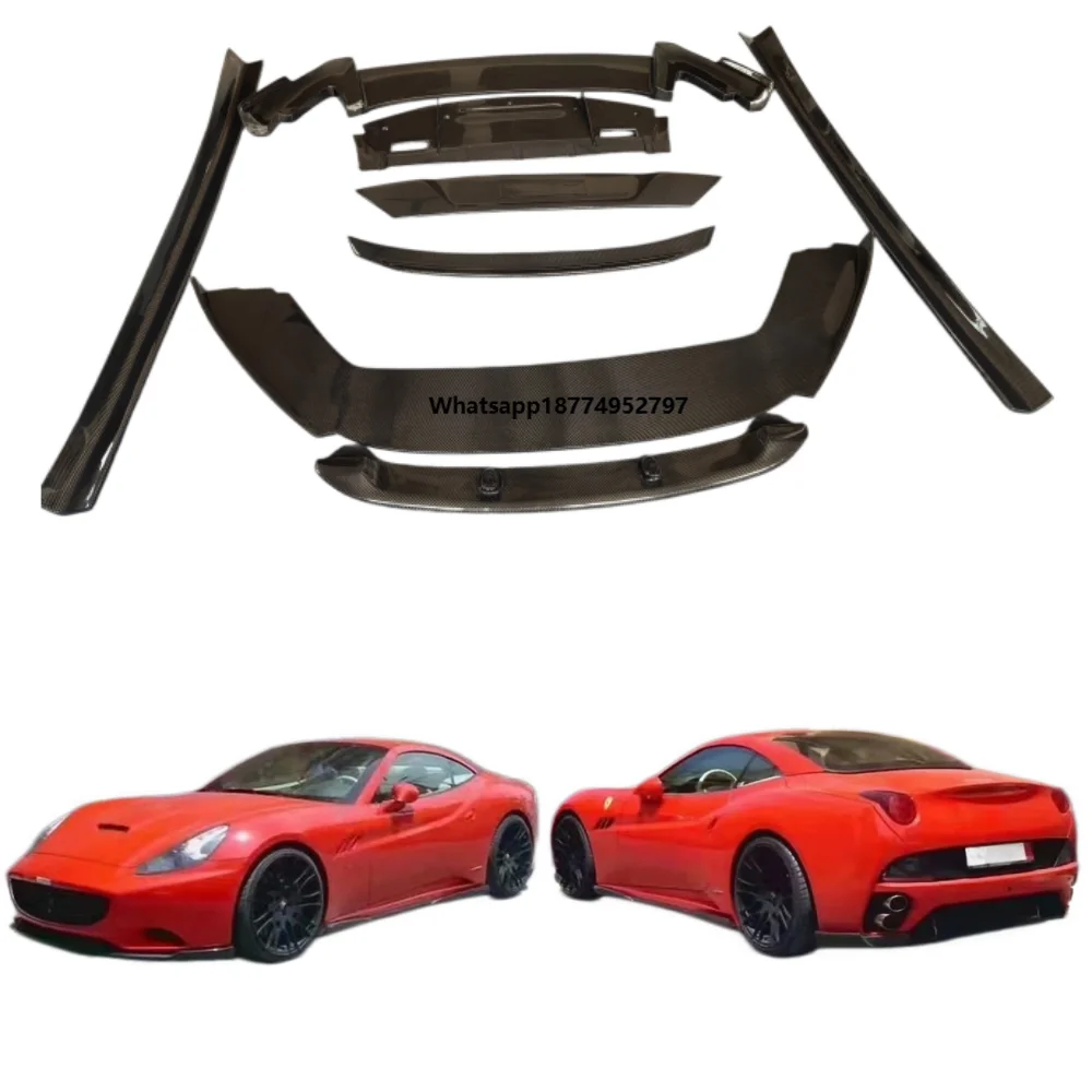 New Style Carbon Fiber Body Kit for  09-12 California Upgrade, Customized Lightweight Car Kit, Car Supplies, Car Tools
