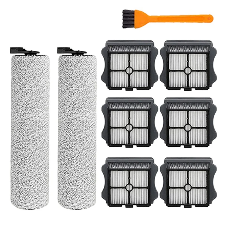 Roller Brush And Hepa Filter Replacement For Tineco Floor One S3 / Tineco Ifloor 3 Cordless Wet Dry Vacuum Cleaner