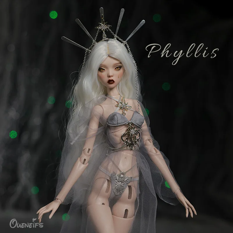 Phyllis Doll BJD 1/4 Special Resin Doll  Lingerie Show Model Doll Movable Joints fullset professional makeup Toys