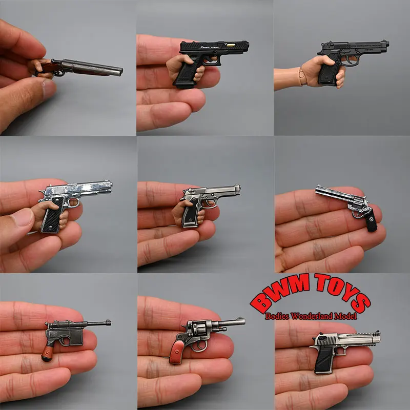 

In Stock 1/6 Scale Soldier Equipment Accessories Miniature 92 Type Shotgun Revolver For 12inch Action Figure Doll