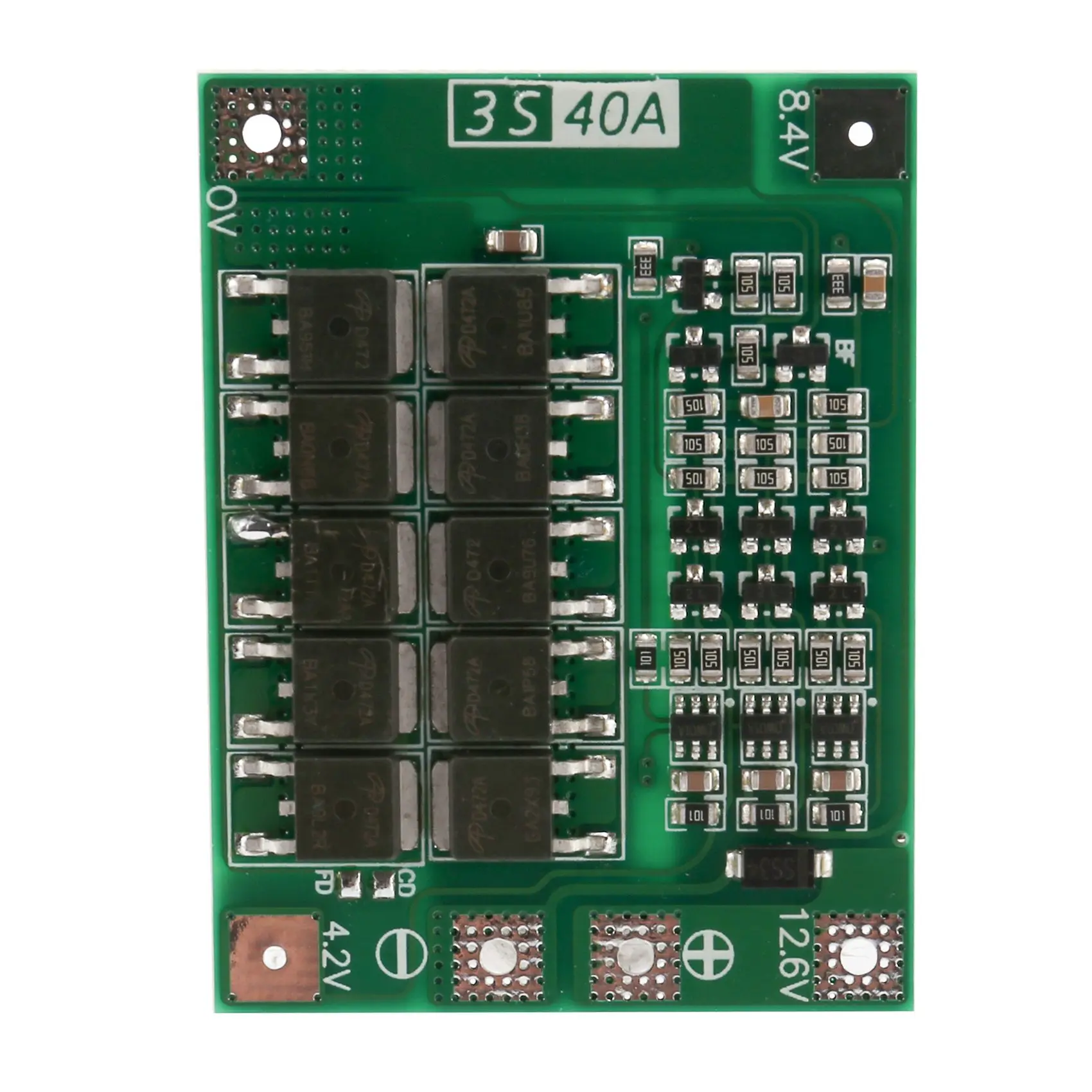 A73E-3S 40A 18650 Li-Ion Lithium Battery Charger Protection Board Pcb Bms For Drill Motor 11.1V 12.6V Lipo Cell Module