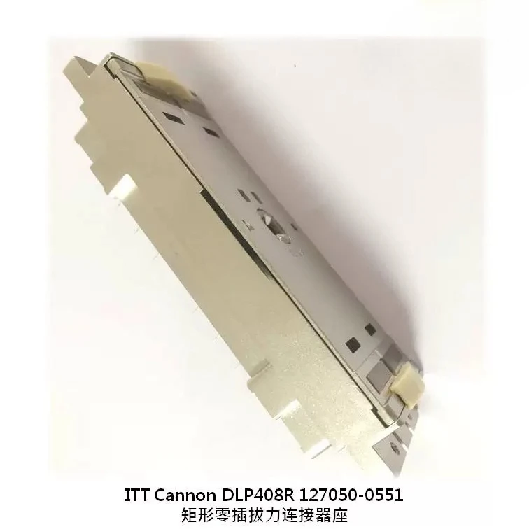 ITT Cannon DLP408R2 127050-0551 Zero Plug-in Force Rectangular Connector Receptacle