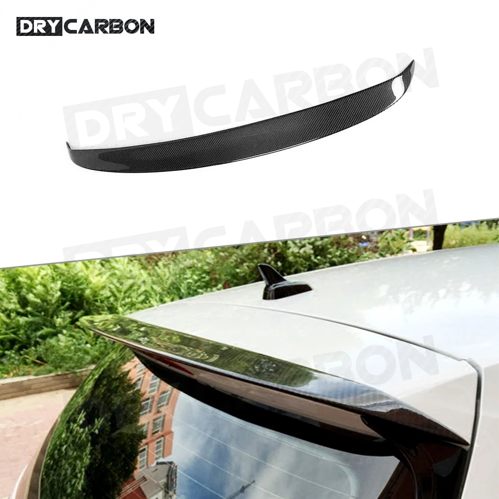 

Carbon Fiber Rear Roof Spoiler Trunk Window Wings for Volkswagen VW Golf 7 VII MK 7 Standard Rline 2014-2017 FRP Rear Spoiler