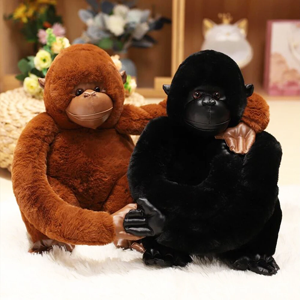 

Naughty Gorilla Orangutan Monkey Plush Stuffed Toy