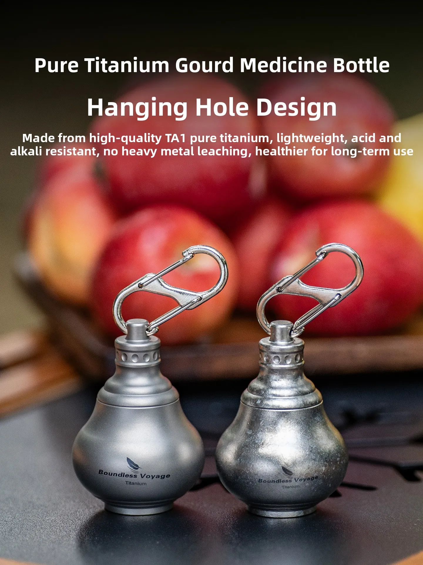 portable-pure-titanium-medicine-bottle-sealed-personal-medicine-storage-anti-moisture-gourd-keychain-creative-gift-hook