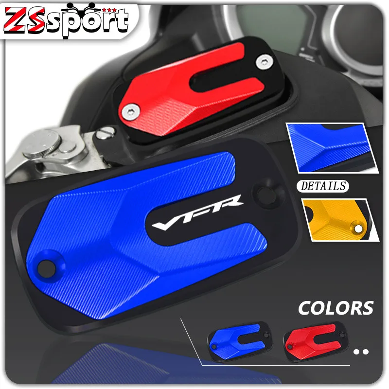 

vfr Newlest Motorcycle CNC Front Brake Clutch Cylinder Fluid Reservoir Cover Oil Cup Cover For VFR800 VFR800F VFR 800X VFR 1200X