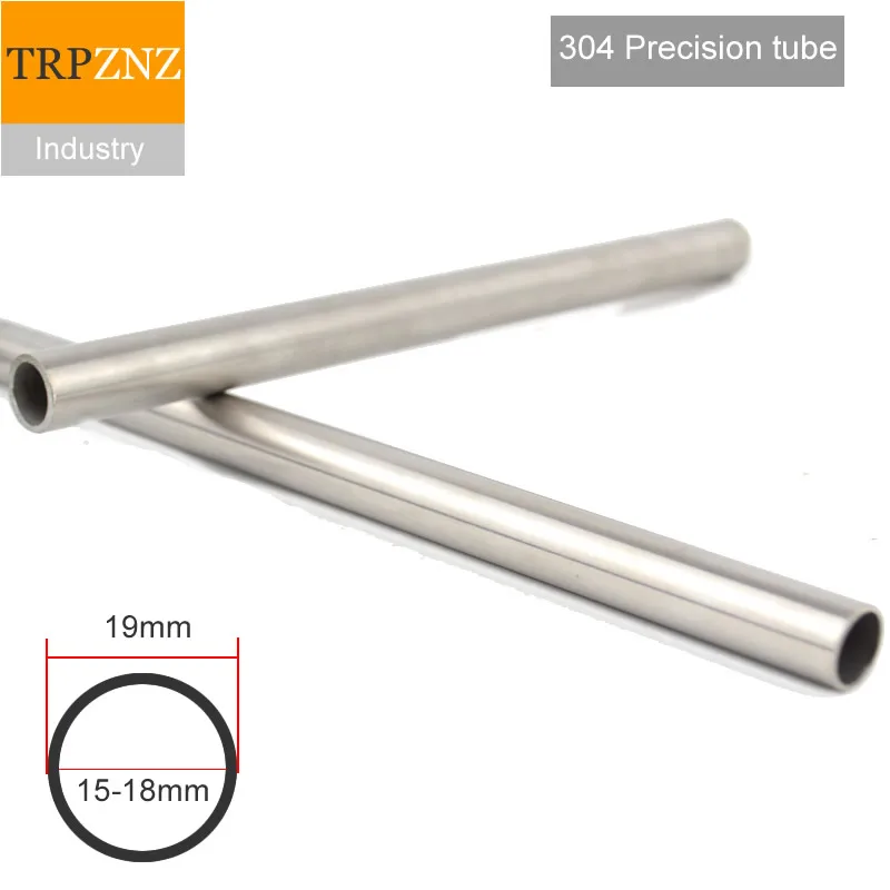 

OD19mm 304 stainless steel tube precision tube Outer diameter 19mm wall thick 0.5 1.5 2mm tolerance 0.05mm polished inside