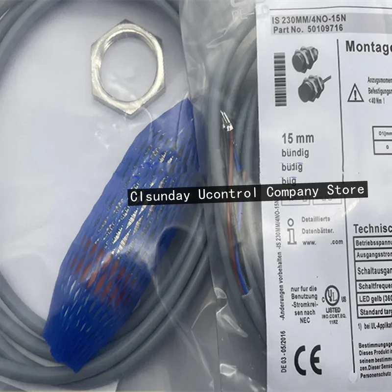 

2pcs New proximity switch IS 118MM/4NO-16N IS 212MM/4NO-4N0-S12 IS 118MM/2NO-16N-M12