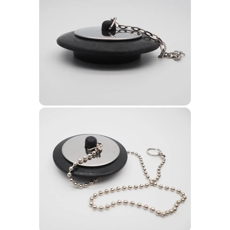 Filtro e rolha para pia cozinha, plugue drenagem, cesta pia com centro metal