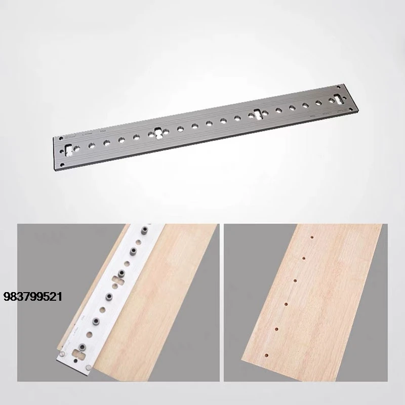 Good Price Dowelling Jig for Furniture Fast Connecting 3 In 1 Woodworking Drill Locator 2 In 1 Adjustable Drilling Guide