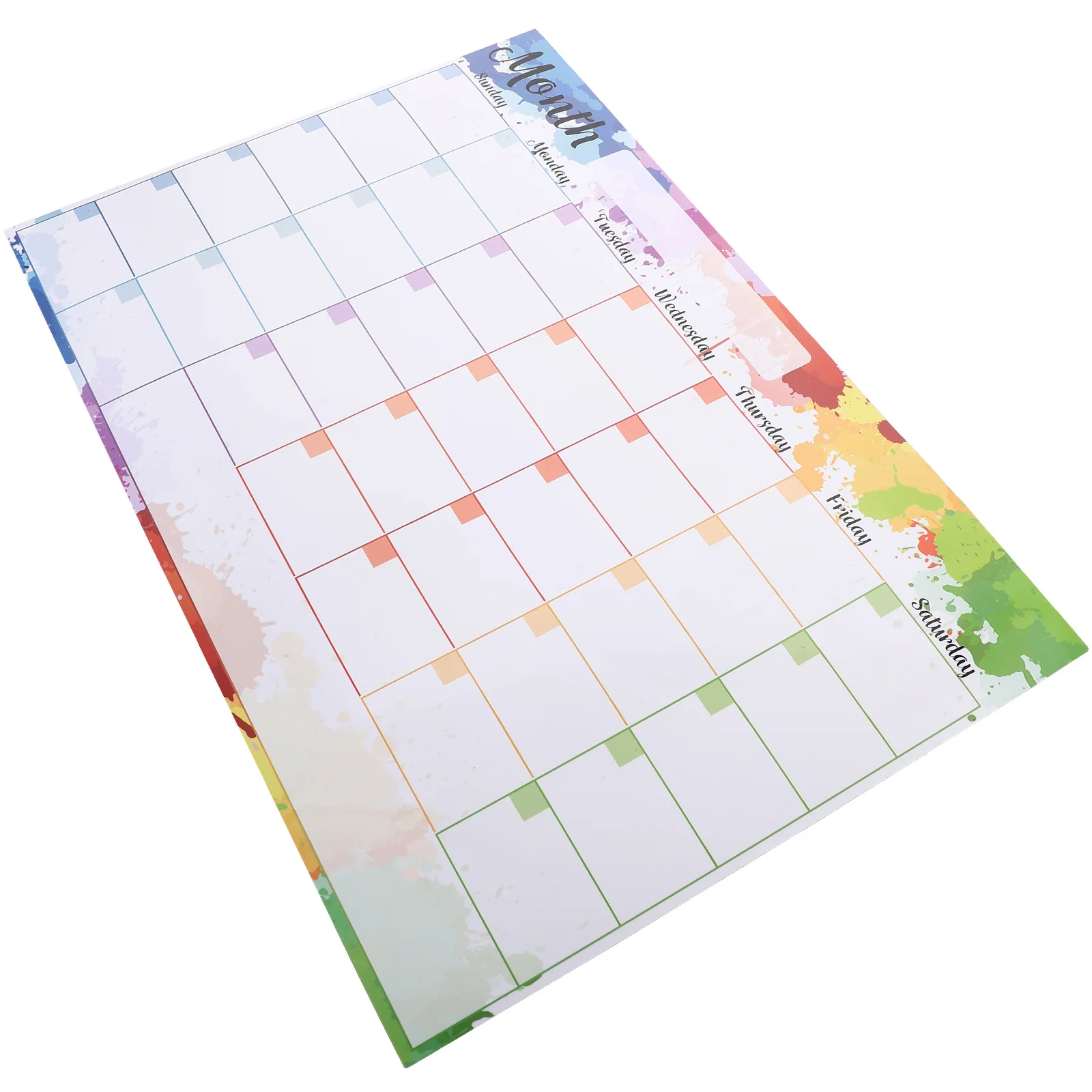 

Planner Board Magnetic White Board for Fridge Writeable Monthly Schedule Organizer Reusable Notepad for Office Home Use