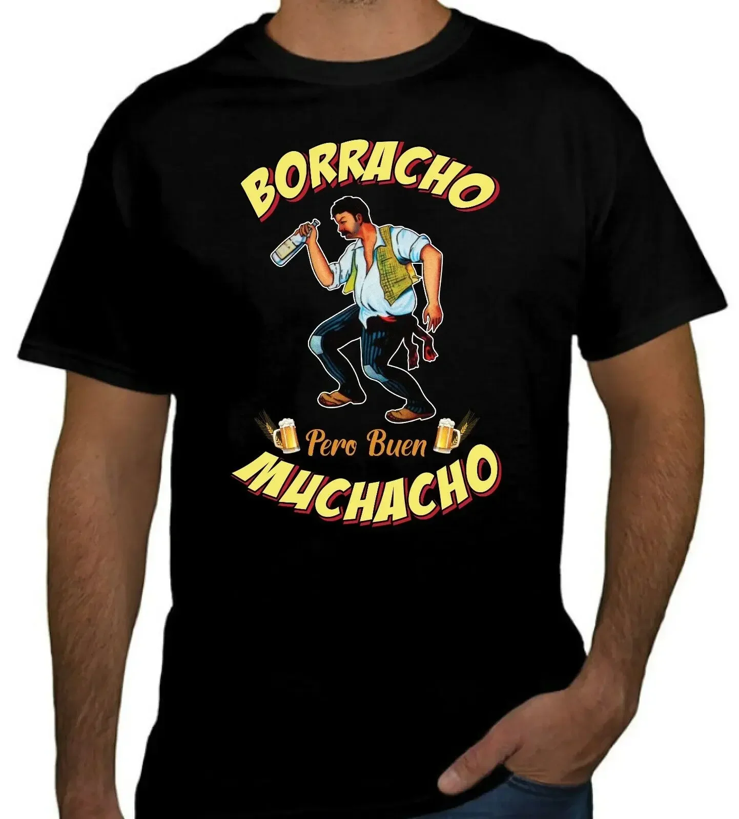 Borracho pero buen muchacho shirt, Funny Mexican shirt, loteria t-shirt Good boy