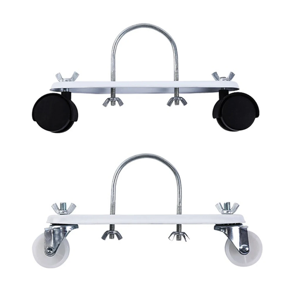 2Pcs Oil Ting Pulley Bracket Radiator Electric Heater Special Mobile Bracket 360° Omni-directional Wheel Stand