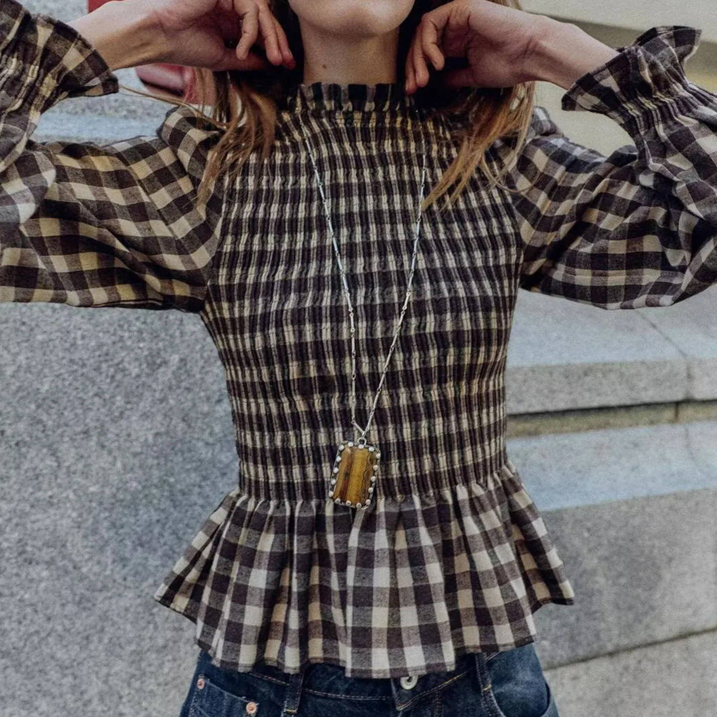 เสื้อไหมพรมลายรังผึ้งแฟชั่น แขนยาว สำหรับผู้หญิง แมทช์ได้กับทุกชุด ฤดูหนาว 2025 รุ่นใหม่ล่าสุด เสื้อไหมพรมผู้หญิง