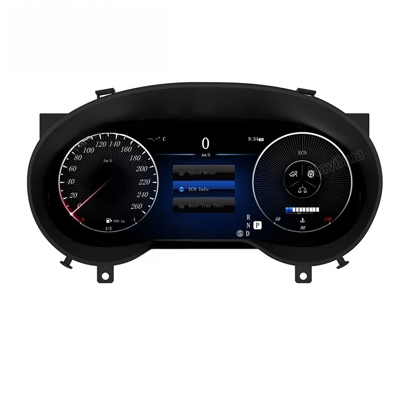NaviHua New Design Linux System Digital Cluster Speedometer 12.3 Inch LCD Dashboard Instrument for Vito 2014-2017