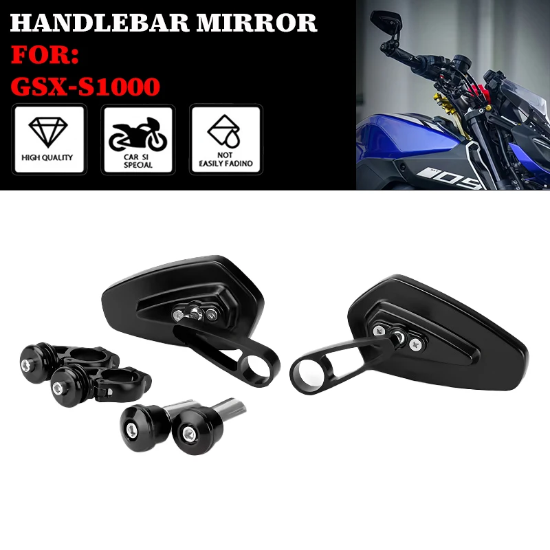 

GSX-S1000 Handlebar Rearview Mirror For FOR Suzuki GSX-S1000 GSX-S1000GT Motorcycle Handle Bar End Mirror