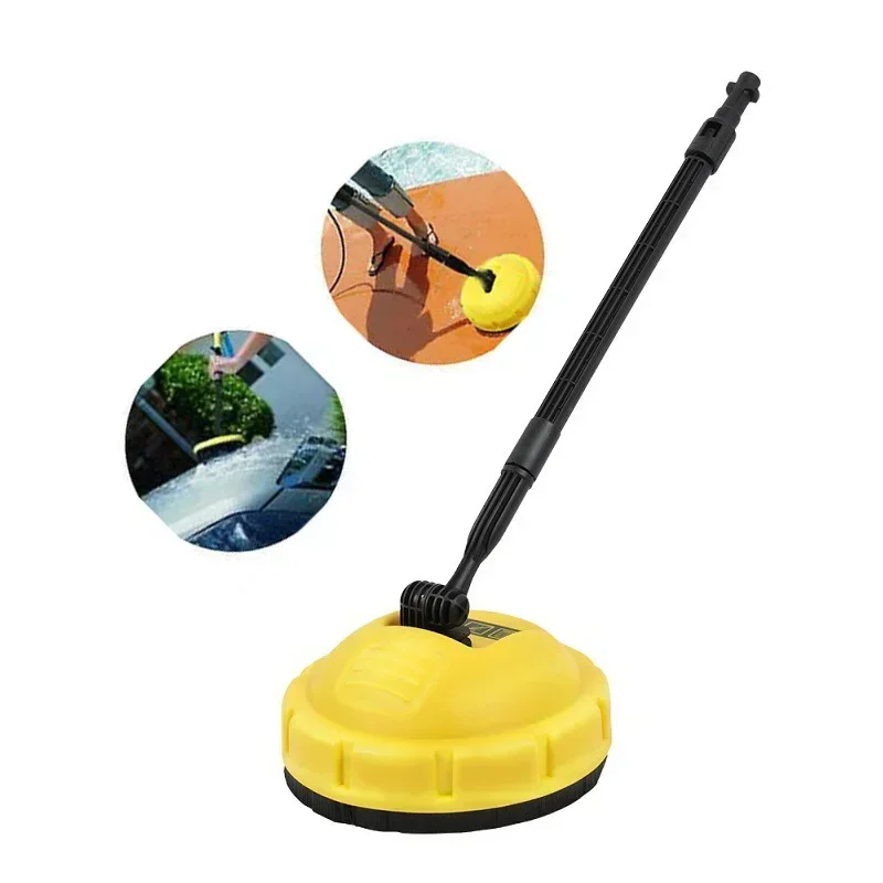 New High Pressure Washer Rotary Surface Cleaner For Karcher K2K3K4K5K6K7/Lavor Jet Cleaning Floor Brush 24cm Scrubber Road Washe
