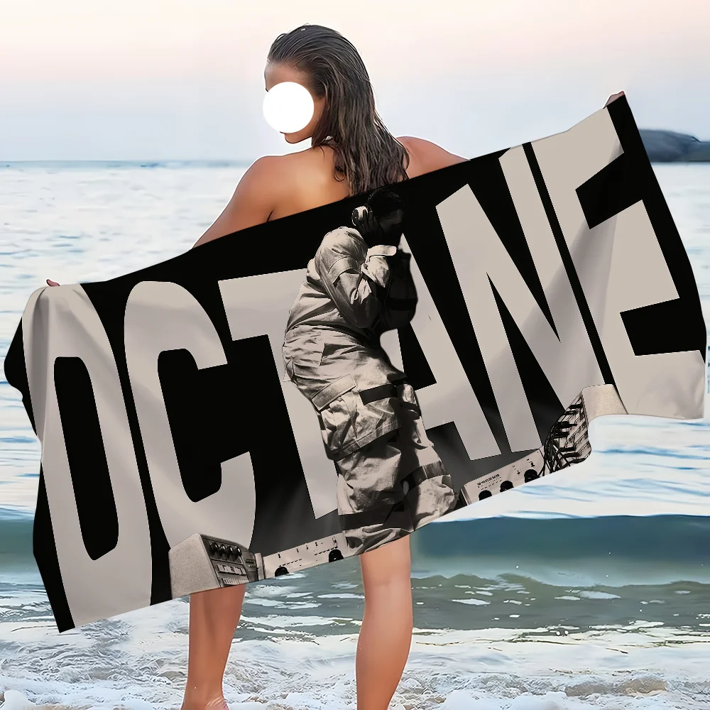 Rapper Don T-Toliver Octane Towel Beach Bath Quick-Drying Lightweight Portable Sauna Camping Swim Pool Travel