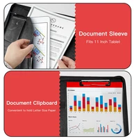 Multifunctional A4 Conference Folder Business Stationery Folder Leather Contract File FoldersTravel Document Folder NEWYES 2024 3