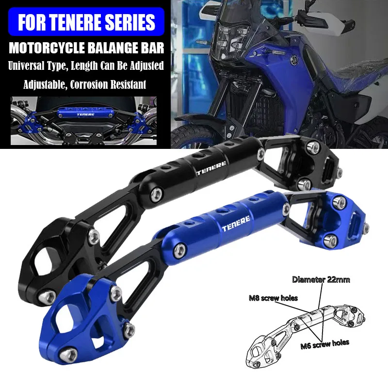 

Motorcycle Accessories Parts Balance Bar Handlebar Crossbar Phone Holder For Yamaha Tenere 700/World Raid/XTZ700/SP Tenere700 ﻿