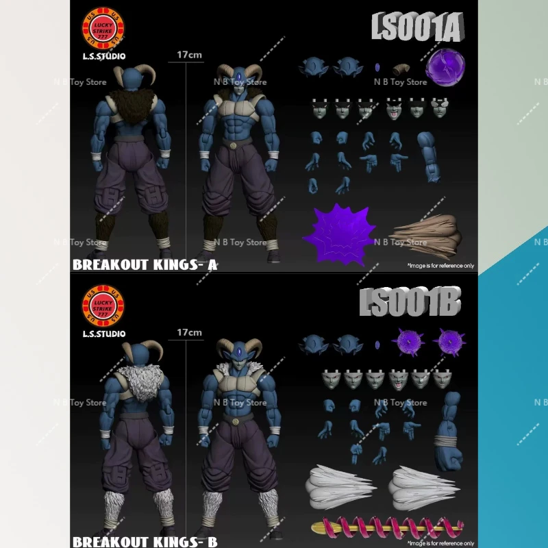 

Preorden LS L.S.studio Dragon Ball Super Moro Figure Breakout Kings A B Anime Action Figures Statued Model Children Gifts Gifts