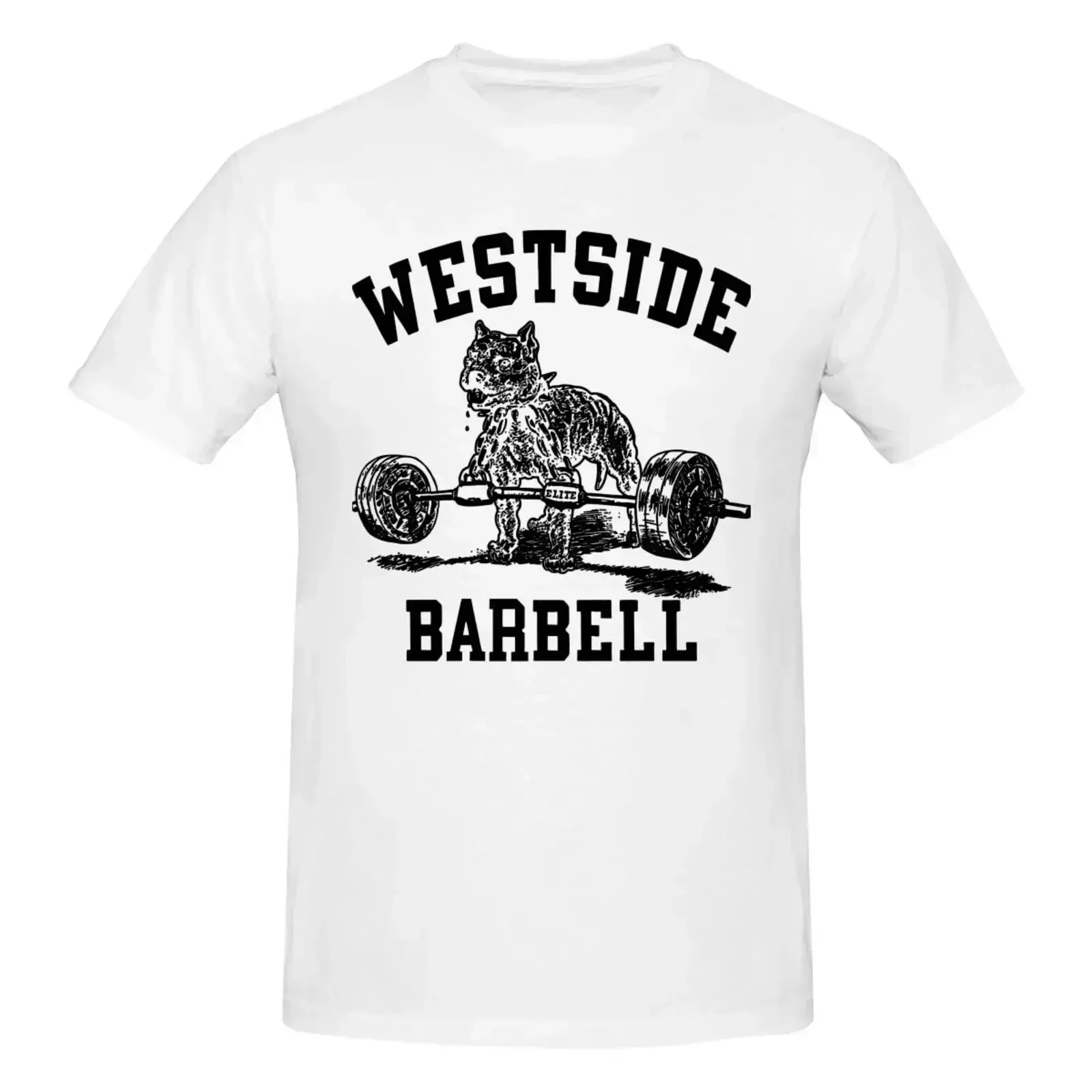 D Summer Harajuku Tees Westside Barbell Gym Weight Lifting Exercise Fitness Men Streetwear Male Clothing T-Shirt Casual Fashion