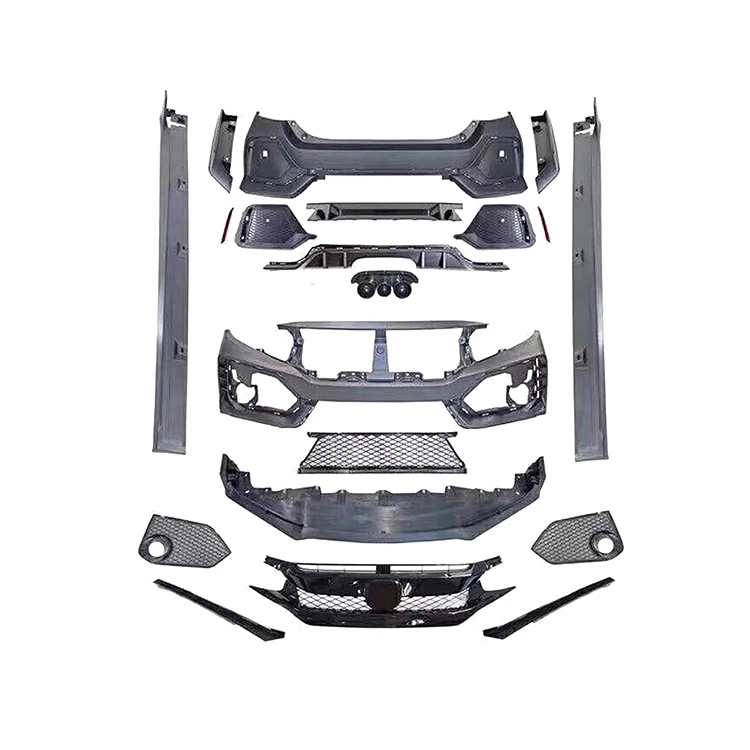 

Body Kit for Honda civic Type-r Front Rear Bumper Body Kits Spoiler