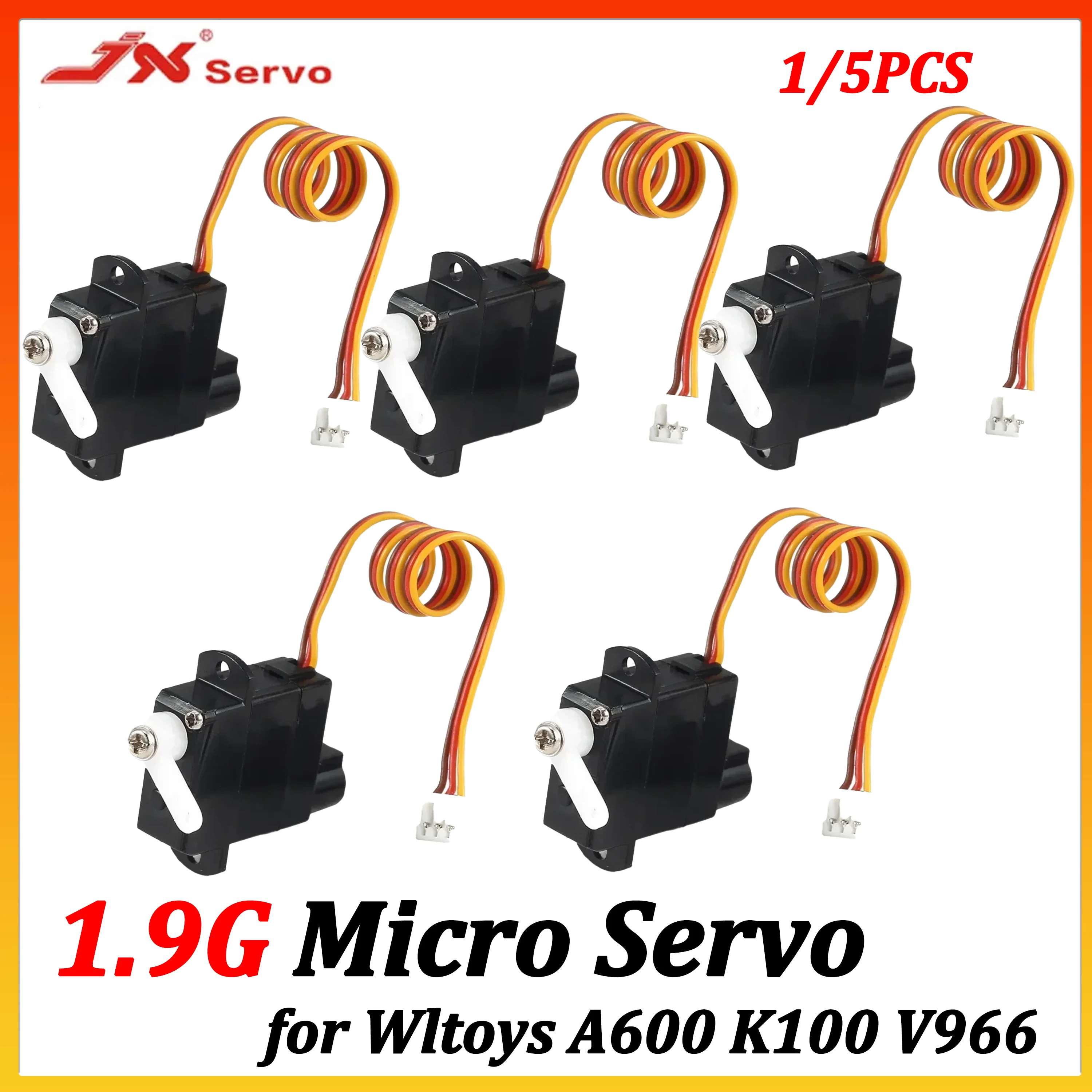 JX 1.9G Micro Servo für RC Helikopter Flugzeug Drohne Segelflugzeug Modell Spielzeugteile Wltoys XK A600 K100 K110 K123 K124 V977 V966