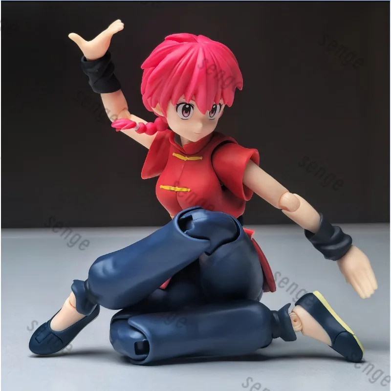 

[Genuine Spot] Bandai SHF Ranma 1/2 Female Version Saotome Ranma RANMA Action Figure Collection Gift Ornament Toy