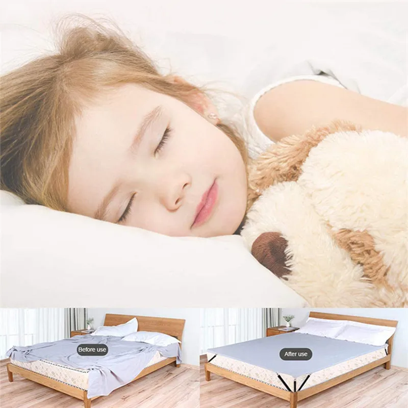 4Pcs/Set Elastic Bed Sheet Grippers Belt Fastener Bed Sheet Clips Mattress Cover Blankets Quilt Holder Textiles Organize Gadgets