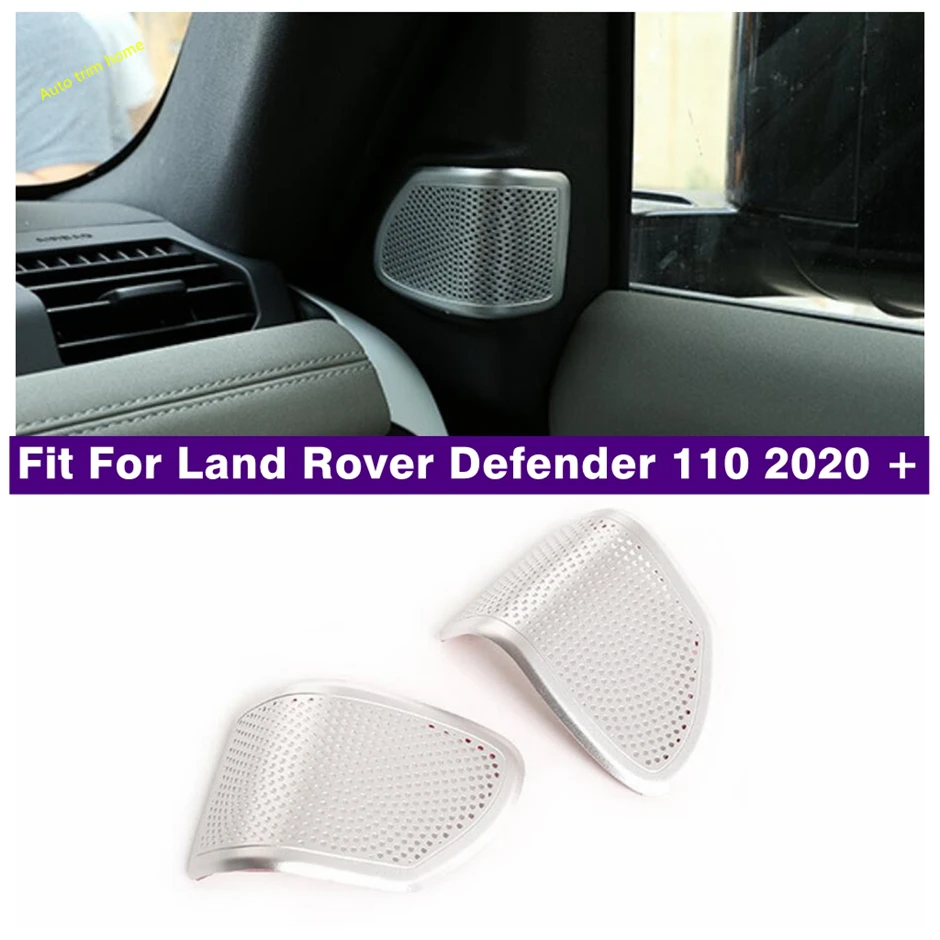 

Pillar A Speaker Audio Tweeter Sound Decoration Frame Cover Trim For Land Rover Defender 110 2020 - 2022 Car Accessories