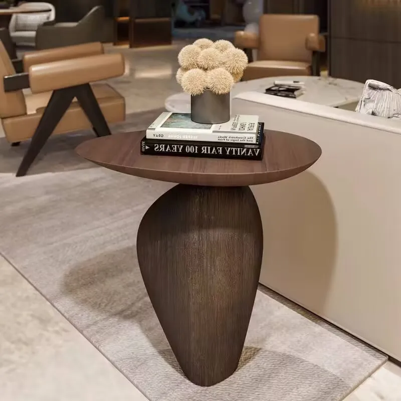 Portable Side Table Pebble Luxury  Furnitures Decor Accessories Modern Small Coffee Tables Organizer for Living Room Decoration