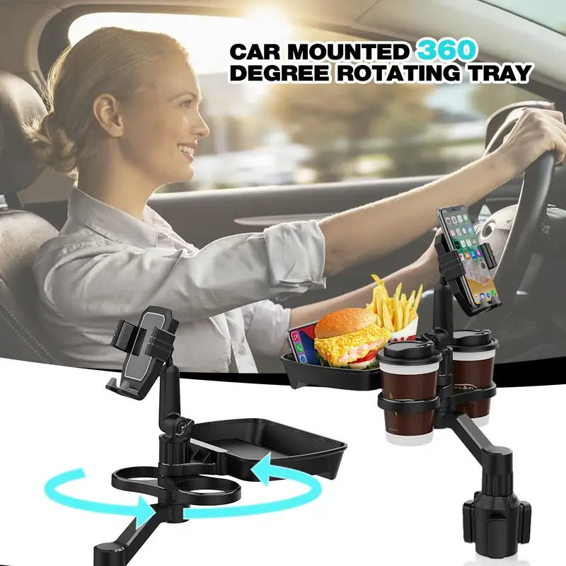 

Universal Car Cup Holder Drinking Bottle Holder Mobile Phone Stand Organizer Cup Phone Cradle Adjustable Mount Support for car