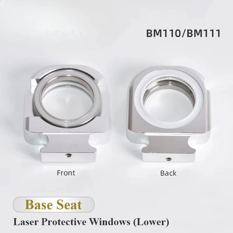 

28*4 Laser Protective Window Base Seat for Raytools Original BT240S BM110 BM115 Upper Lower Drawer Seal Ring Spare Part