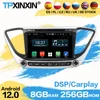 Autoradio avec Bluetooth et écran Android Navi, récepteur stéréo, limitation automobile, Hyundai Verna 2016, 2017, 2018, 2019 1