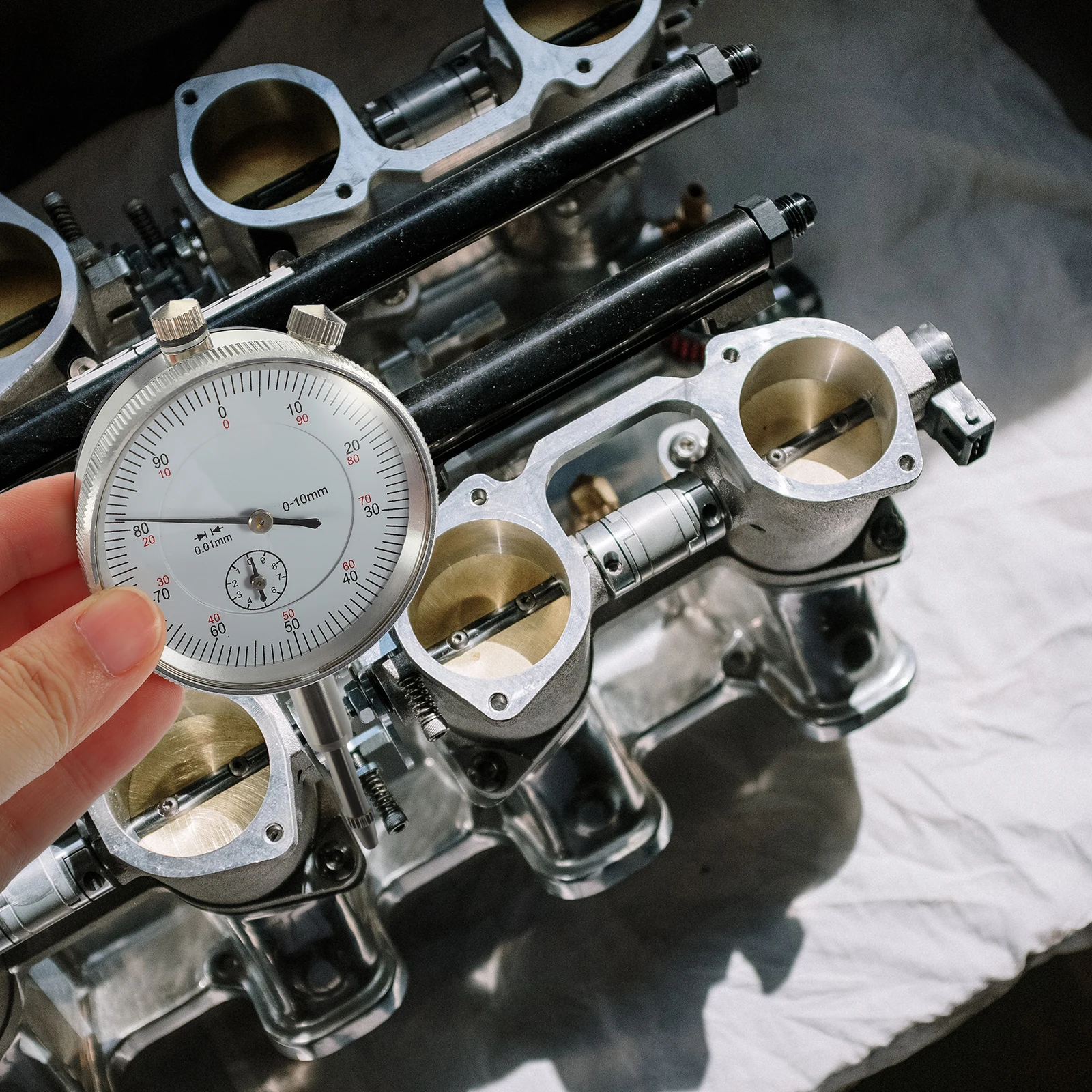 

0.01mm Premium Dial Indicator Shockproof Precision Gauge for Mechanical Industrial Measurement High Sensitivity Accuracy