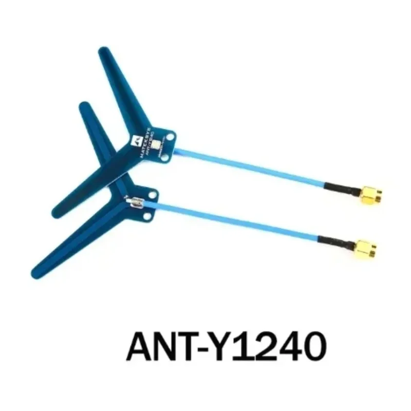 リモートドローン用のmatek-mateksys ANT-Y1240アンテナ、ゴーグルモニター、送信機、vtxレシーバー、1.2ghz、1.3 dbi dipole、fpv