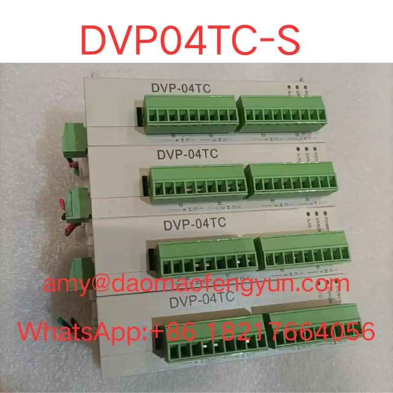 Second-hand   DVP04TC-S  Module  in  good  working   condition    fast  shipping