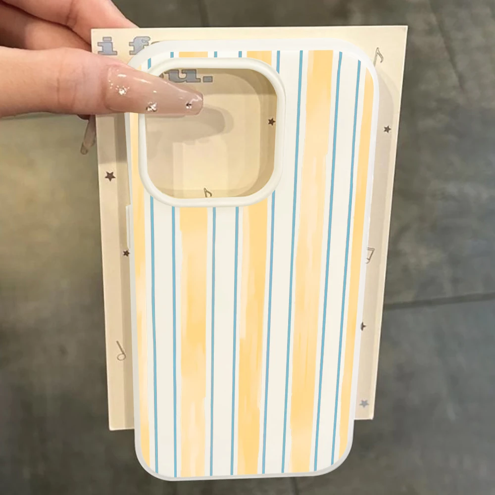 Für Samsung Galaxy S21 S26 S25 S24 S23 S22 Ultra Plus FE Hülle Minimalistische Streifen-Abdeckung Für A37 A36 A54 A55 A56 Stoßfeste Schutzhülle – Detail 4