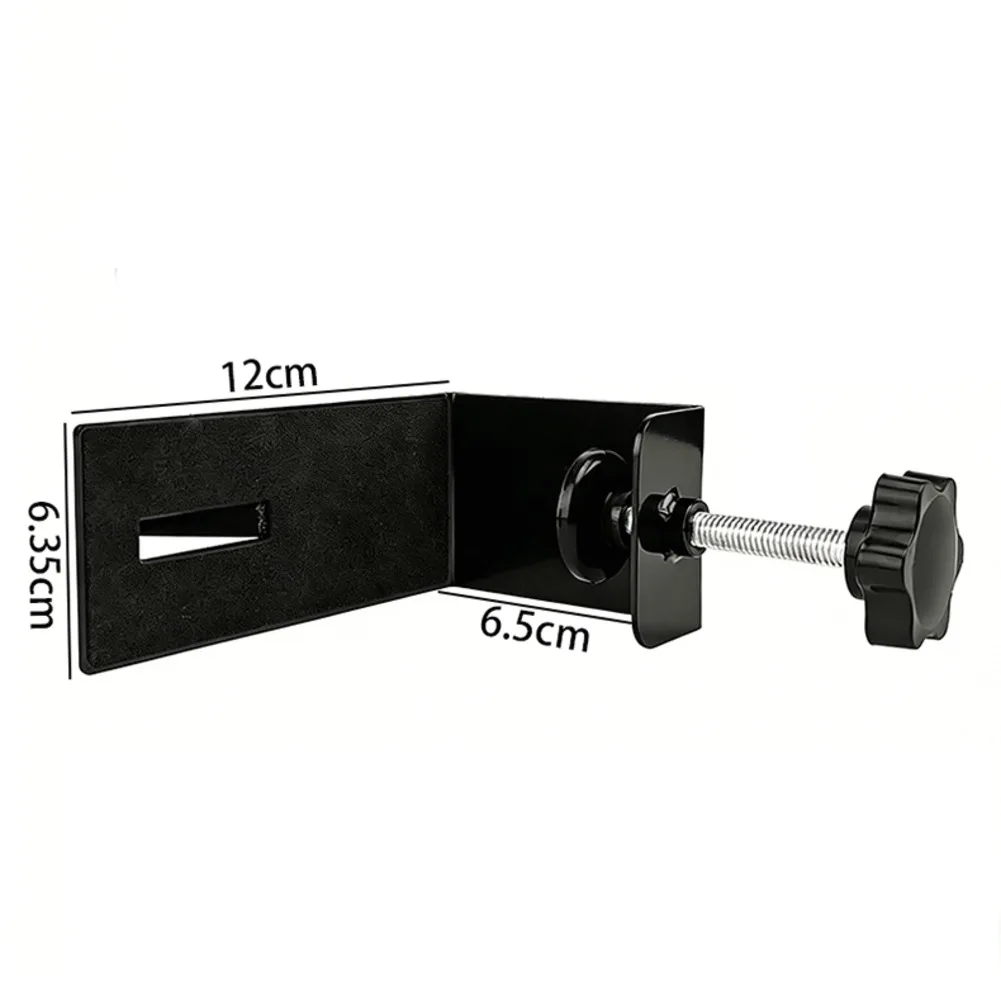 Door Mounted for Lock Box Support Bracket Compatible with Multiple Lock Box Models and Configurable Positioning Options